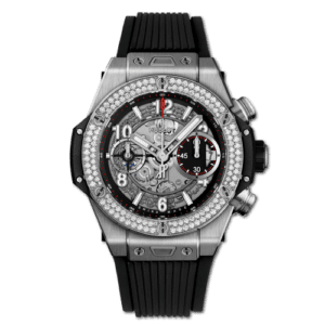 Hublot Big Bang Unico 42 Titanium / Diamonds / Black 441.NX.1170.RX.1104