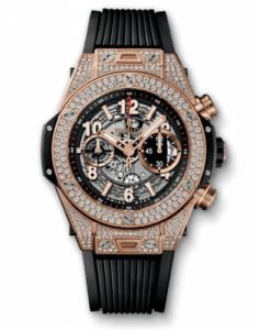 Hublot Big Bang Unico 45 King Gold / Pavé / Black 411.OX.1180.RX.1704