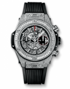 Hublot Big Bang Unico 45 Titanium / Jewellery / Black 411.NX.1170.RX.0904