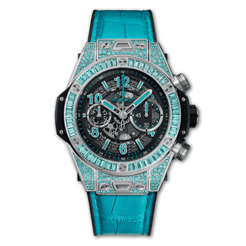 Hublot Big Bang Unico 45 White Gold / Paraiba 411.WX.1179.LR.0919