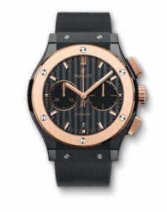 Hublot Classic Fusion 45 Chronograph King Gold / Black Ceramic / Black 521.CO.1781.RX