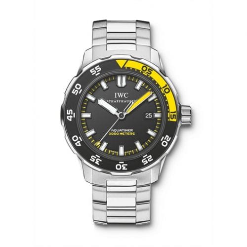 IWC Aquatimer 2000 Stainless Steel / Black / Bracelet IW3568-01