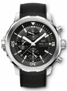 IWC Aquatimer Chronograph Stainless Steel / Black / Rubber IW3768-03