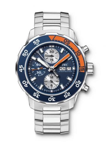 IWC Aquatimer Chronograph Stainless Steel / Blue / Bracelet IW3767-03