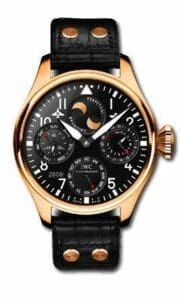IWC Big Pilot Perpetual Calendar Red Gold / Black / Swiss Fine Time IW5026-09