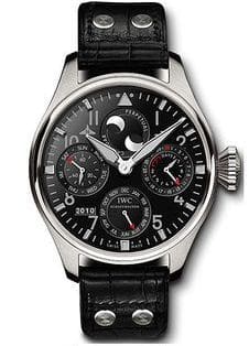IWC Big Pilot Perpetual Calendar Stainless Steel / Black / Zegg & Cerlati IW5026-21