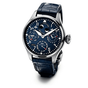IWC Big Pilot Perpetual Calendar White Gold / Blue / Bucherer IW5026-36