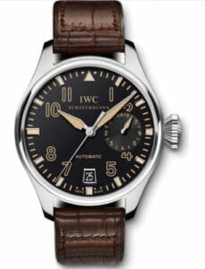 IWC Big Pilot Platinum / Black / Wempe IW5004-34