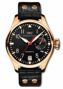 IWC Big Pilot Rose Gold / Black / Rabat IW5004-09