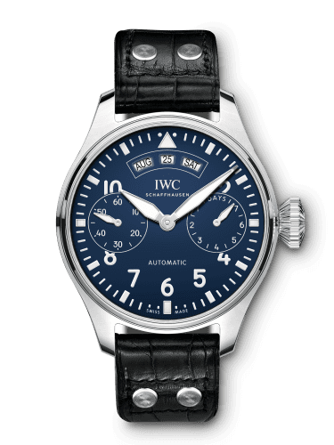 IWC Big Pilot’s Watch Annual Calendar "150 Years" Stainless Steel / Blue IW5027-08