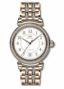 IWC Da Vinci 36 Automatic Red Gold / Diamond / Silver / Bracelet IW4583-15