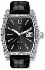 IWC Da Vinci Automatic Midsize White Gold / Baguette / Black IW4523-31