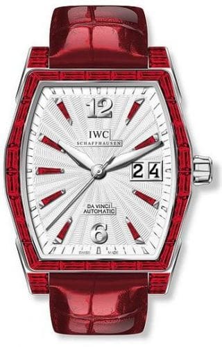 IWC Da Vinci Automatic Midsize White Gold / Ruby / Silver IW4523-33