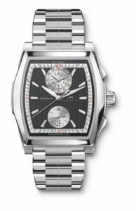 IWC Da Vinci Chronograph Stainless Steel / Black / Bracelet IW3764-14