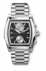 IWC Da Vinci Chronograph Stainless Steel / Black / Bracelet IW3764-22