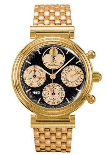 IWC Da Vinci Perpetual Red Gold / Black / German / Bracelet IW9252-09