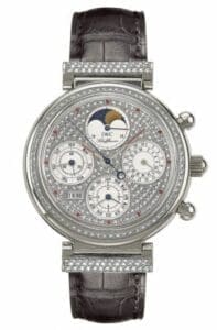 IWC Da Vinci Perpetual White Gold / Diamond / Paved / English IW8153-15