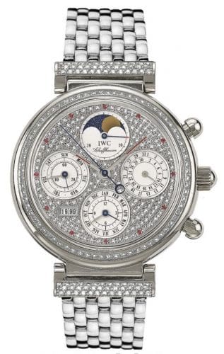 IWC Da Vinci Perpetual White Gold / Diamond / Paved / French IW9253-16