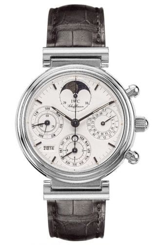 IWC Da Vinci Perpetual White Gold / White / Italian IW3750-07