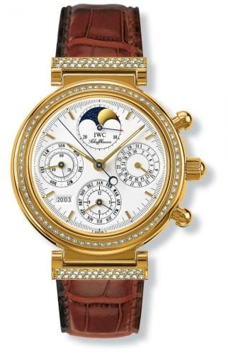 IWC Da Vinci Perpetual Yellow Gold / Diamond / White / German IW8153-01