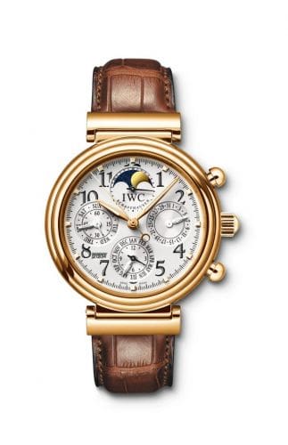 IWC Da Vinci Perpetual Yellow Gold / Silver / English IW3758-19