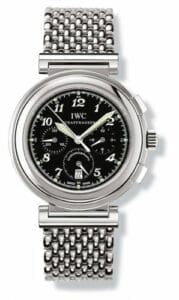 IWC Da Vinci SL Chronograph MecaQuartz Stainless Steel / Black Breguet / Bracelet IW3728-11