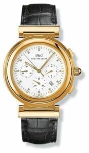 IWC Da Vinci SL Chronograph MecaQuartz Yellow Gold / White IW3728-03
