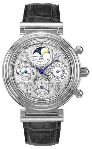 IWC Da Vinci Tourbillon Leonardo White Gold / German IW3752-21