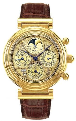 IWC Da Vinci Tourbillon Leonardo Yellow Gold / French IW3752-16