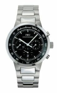 IWC GST Chronograph MecaQuartz Stainless Steel / Black IW3727-02