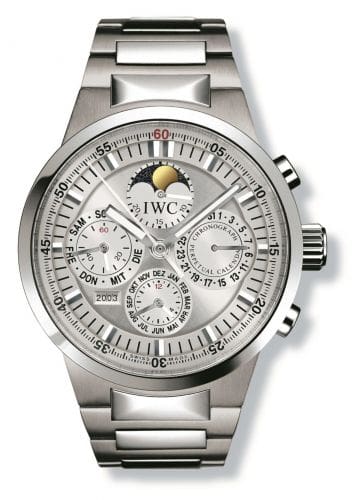 IWC GST Perpetual Calendar Stainless Steel / Silver / German IW3756-21