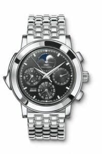 IWC Grande Complication 3770 Platinum / Black / English / Bracelet IW9270-20