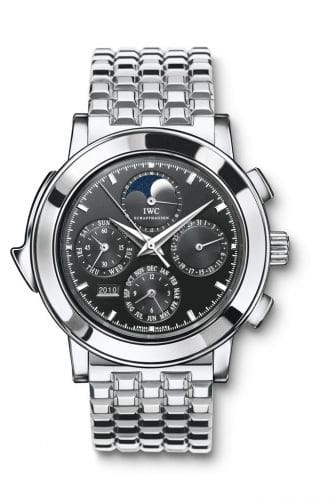 IWC Grande Complication 3770 Platinum / Black / English / Bracelet IW9270-20