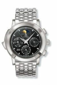IWC Grande Complication 3770 Platinum / Black / German / Bracelet IW9270-18