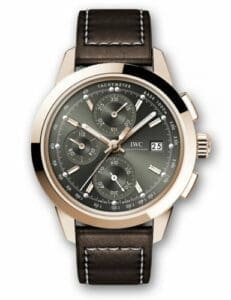 IWC Ingenieur Chronograph Custom Red Gold / Green-Gold / Calf IW3808-CY