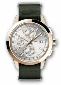 IWC Ingenieur Chronograph Custom Red Gold / Silver-Gold / Rubber IW3808-CV