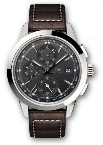 IWC Ingenieur Chronograph Custom Stainless Steel / Black-Black / Calf IW3808-BC