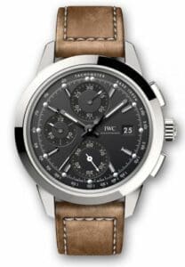 IWC Ingenieur Chronograph Custom Stainless Steel / Black-Black / Calf IW3808-BD