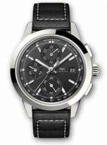 IWC Ingenieur Chronograph Custom Stainless Steel / Black-Rhodium / Calf IW3808-AU