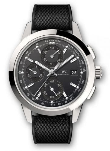 IWC Ingenieur Chronograph Custom Stainless Steel / Black-Rhodium / Rubber IW3808-AX