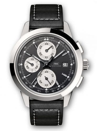 IWC Ingenieur Chronograph Custom Stainless Steel / Black-Silver-Black / Calf IW3808-BT
