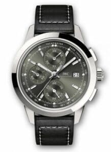 IWC Ingenieur Chronograph Custom Stainless Steel / Green-Rhodium / Calf IW3808-BN