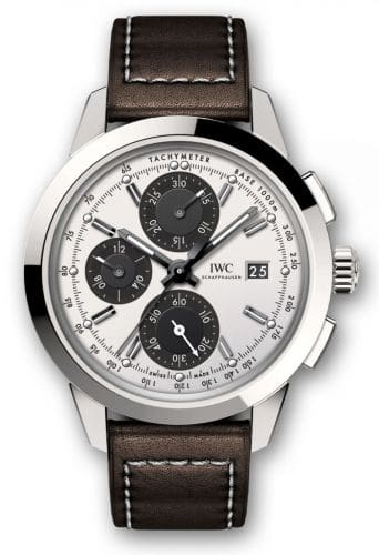 IWC Ingenieur Chronograph Custom Stainless Steel / Silver-Black-Black / Calf IW3808-CE