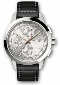IWC Ingenieur Chronograph Custom Stainless Steel / Silver-Gold / Calf IW3808-AH