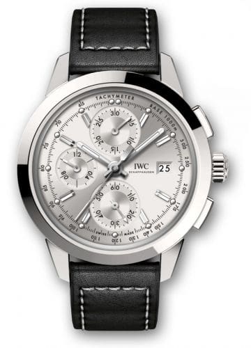 IWC Ingenieur Chronograph Custom Stainless Steel / Silver-Rhodium / Calf IW3808-AA