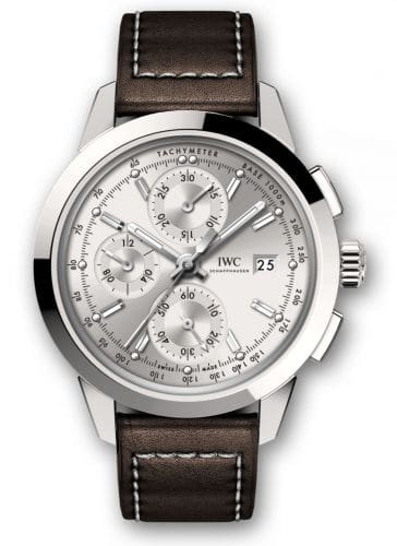 IWC Ingenieur Chronograph Custom Stainless Steel / Silver-Rhodium / Calf IW3808-AB