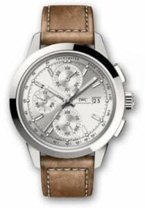 IWC Ingenieur Chronograph Custom Stainless Steel / Silver-Rhodium / Calf IW3808-AC