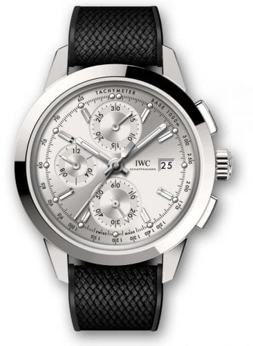 IWC Ingenieur Chronograph Custom Stainless Steel / Silver-Rhodium / Rubber IW3808-AD