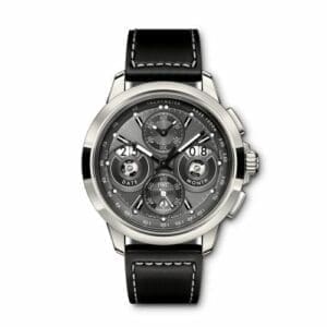 IWC Ingenieur Perpetual Calendar Digital Date-Month Titanium / Slate IW3818-02