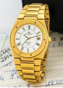 IWC Ingenieur SL Quartz Gold / Roman IW9701 Roman